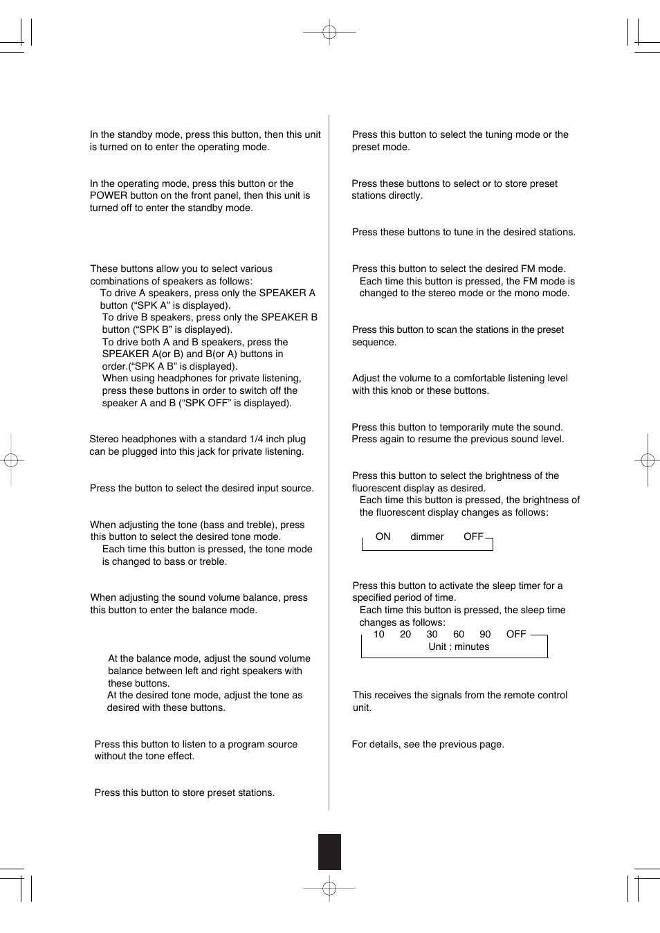 Sherwood RX-4109 User Manual | Page 9 / 18