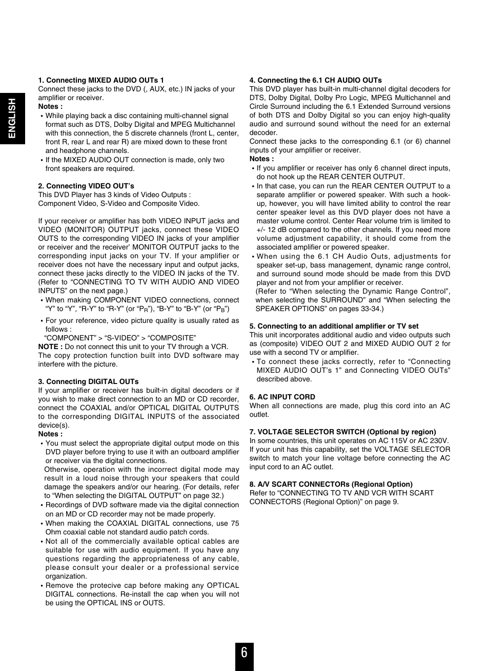 Sherwood V-756 User Manual | Page 6 / 48