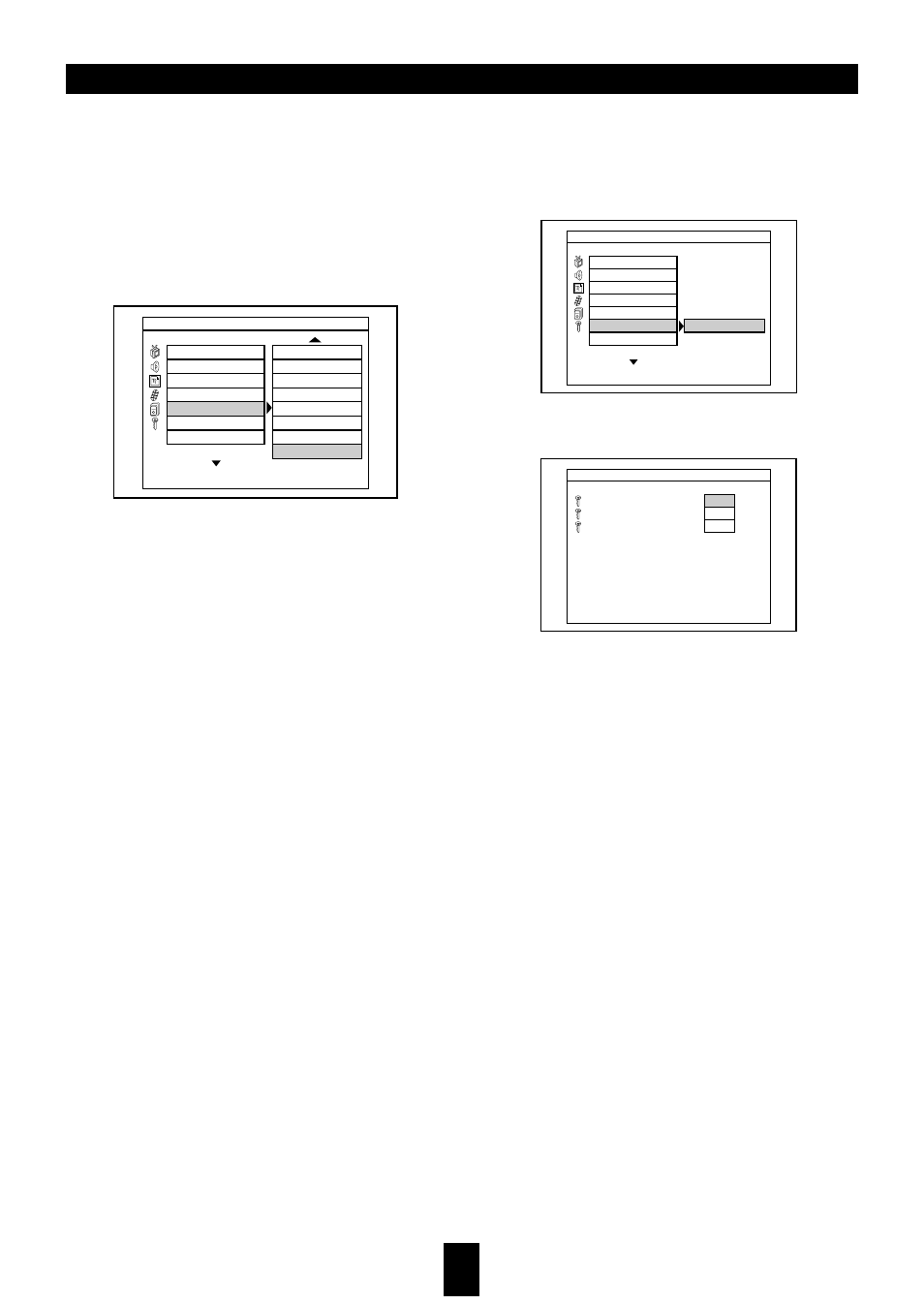 Customizing the function settings, Password, Defaults | Sherwood VD-4500 User Manual | Page 32 / 36