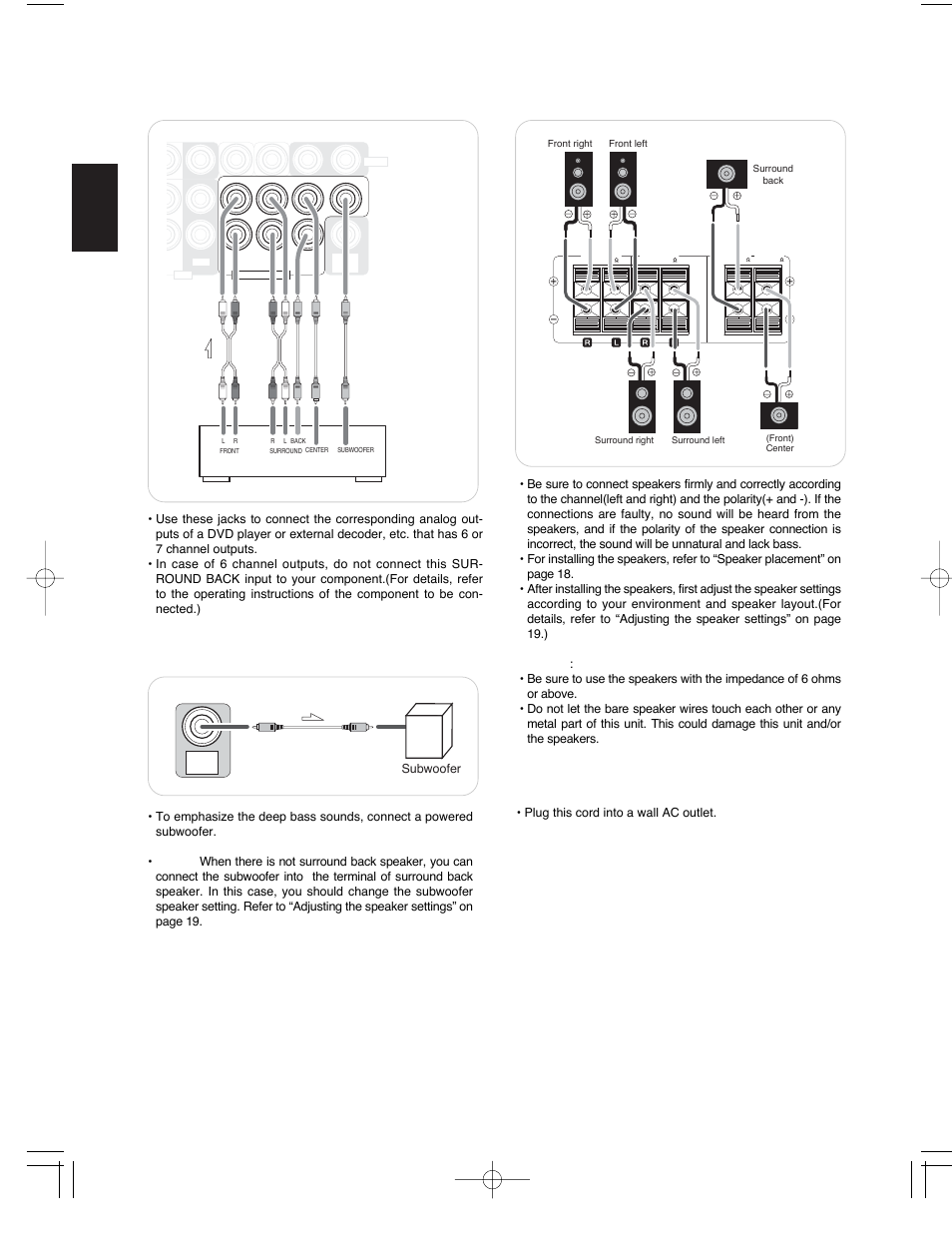 English | Sherwood R-903 User Manual | Page 9 / 52