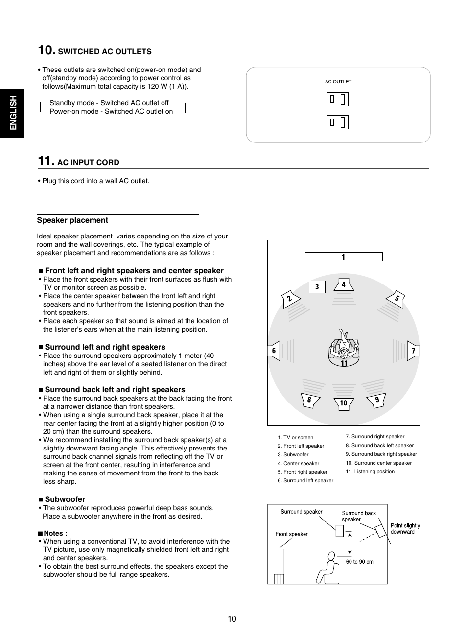 Sherwood RD-7502 User Manual | Page 10 / 56