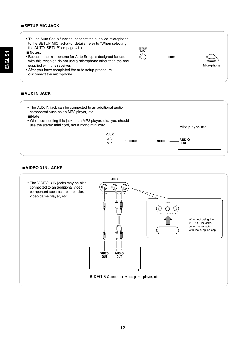 Sherwood RD-7502 User Manual | Page 12 / 56