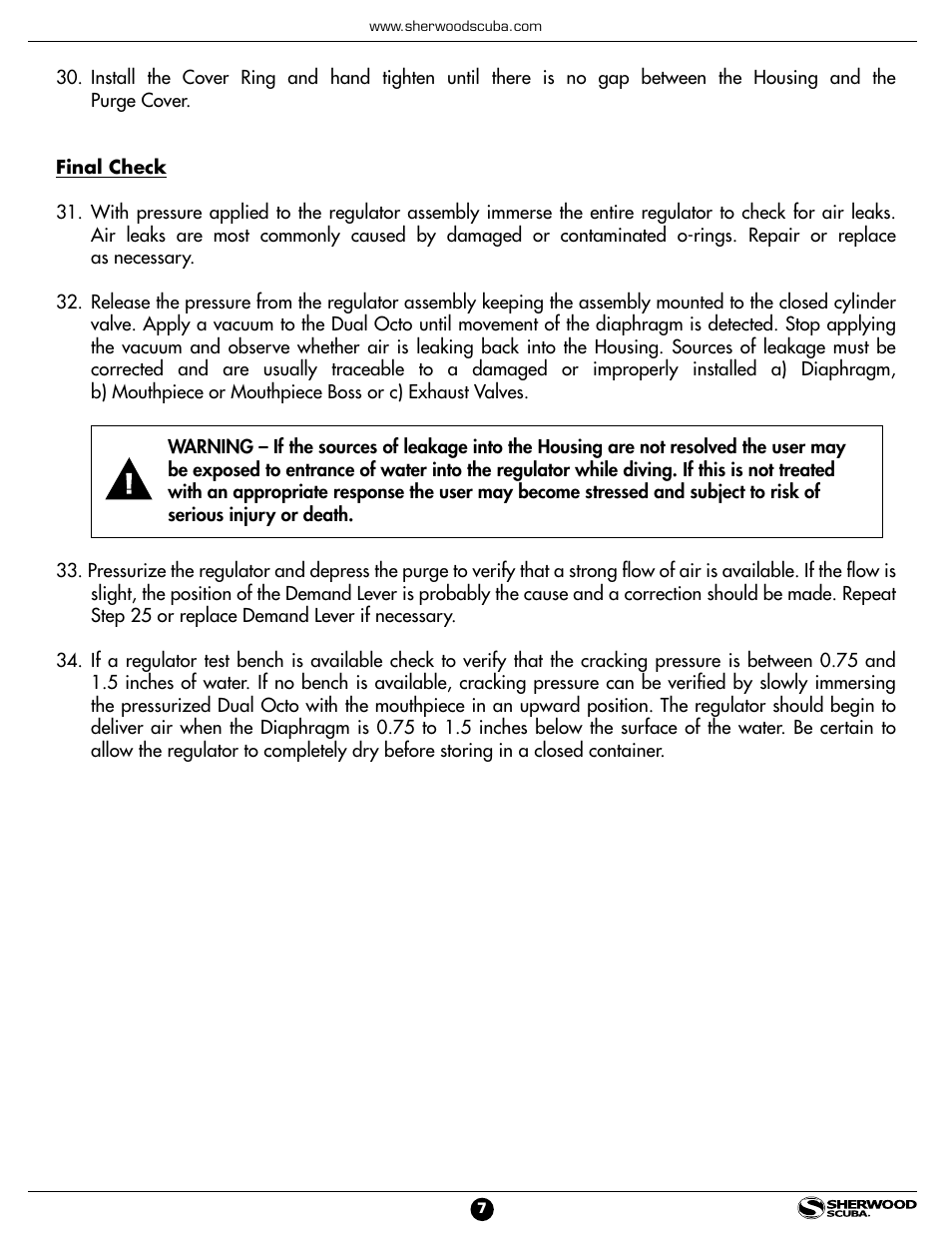 Sherwood SR 7206 User Manual | Page 9 / 12