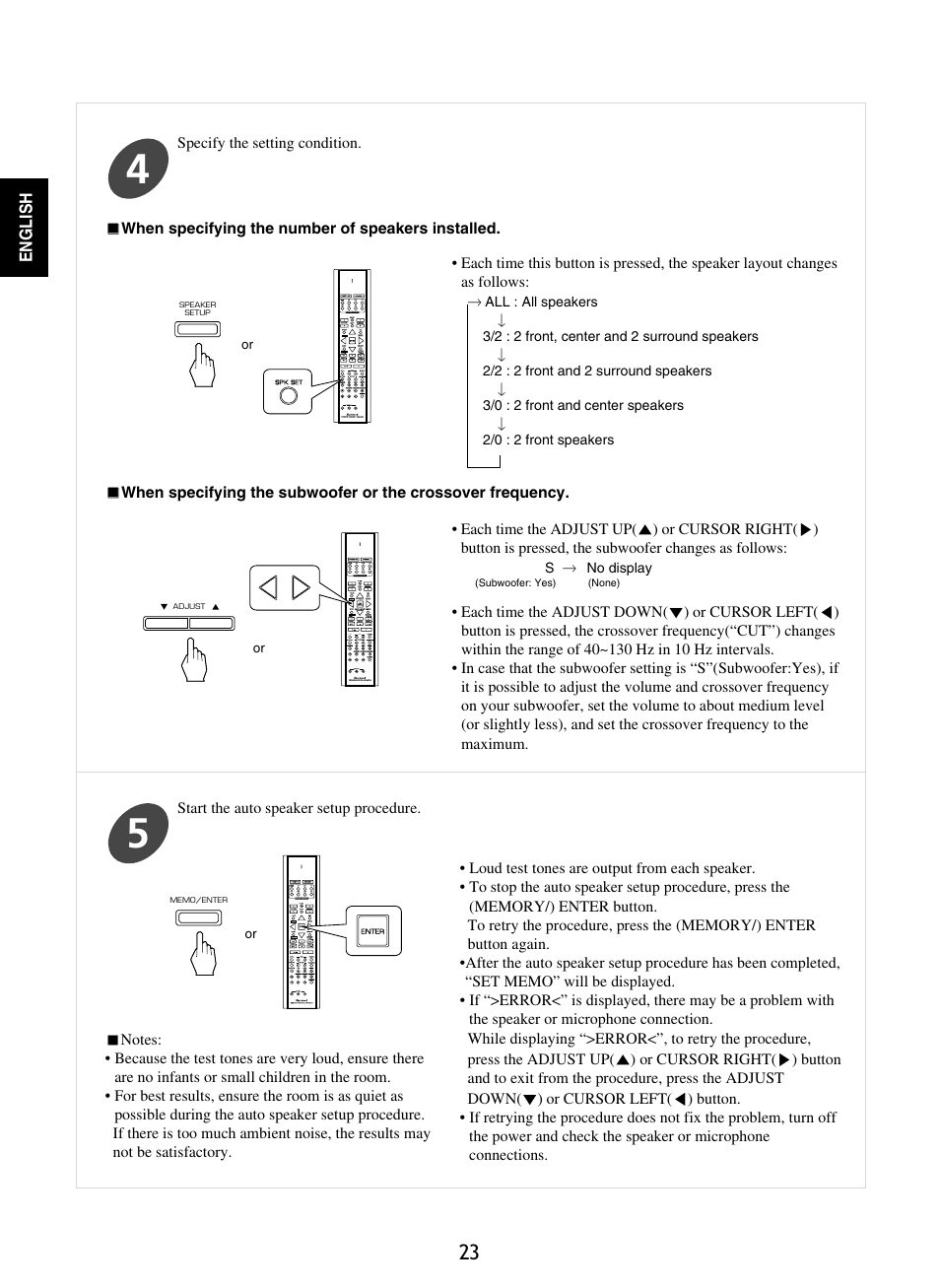 Sherwood RD-8601 User Manual | Page 23 / 58