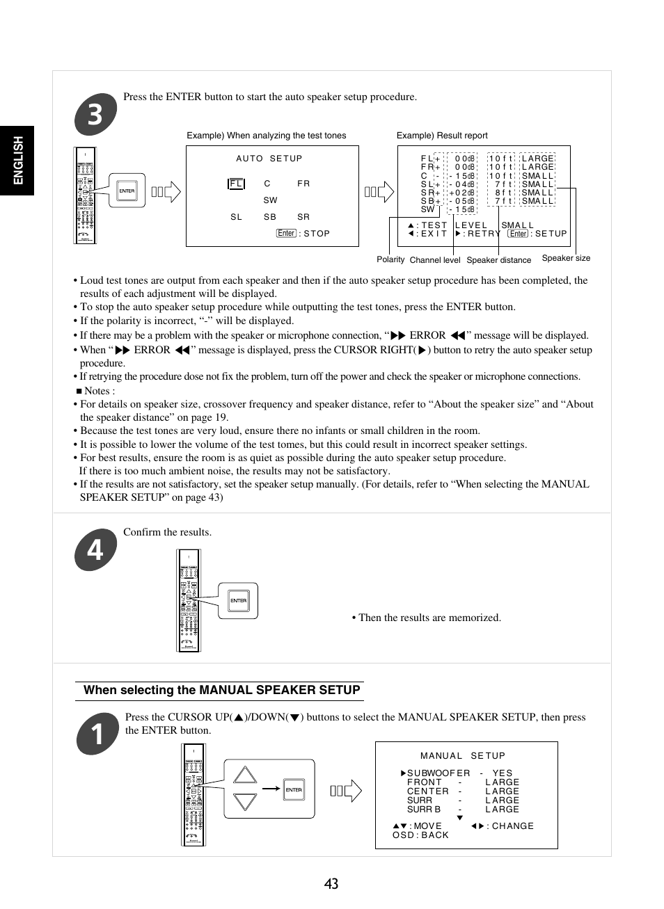 Sherwood RD-8601 User Manual | Page 43 / 58