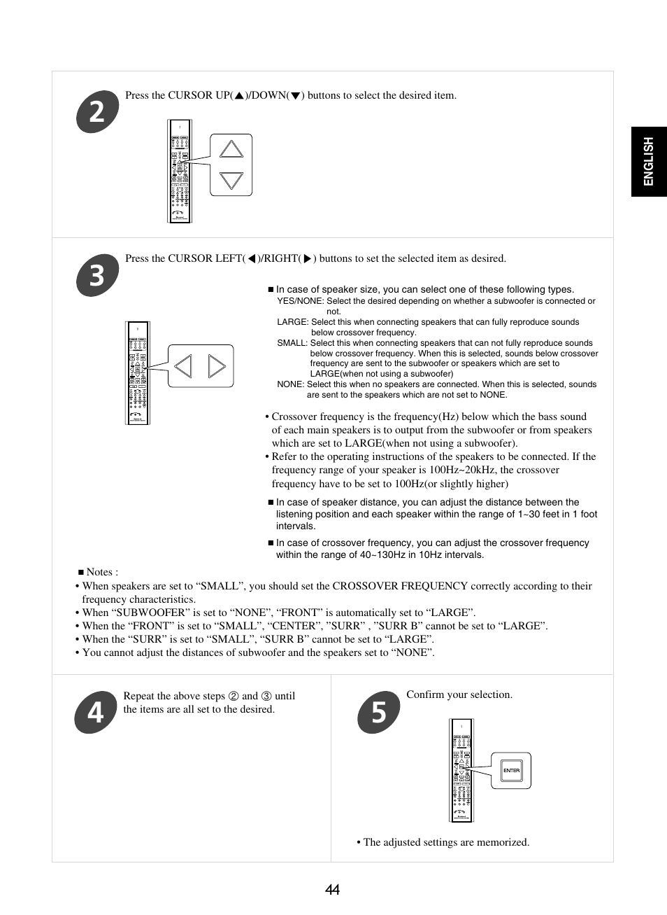 Sherwood RD-8601 User Manual | Page 44 / 58