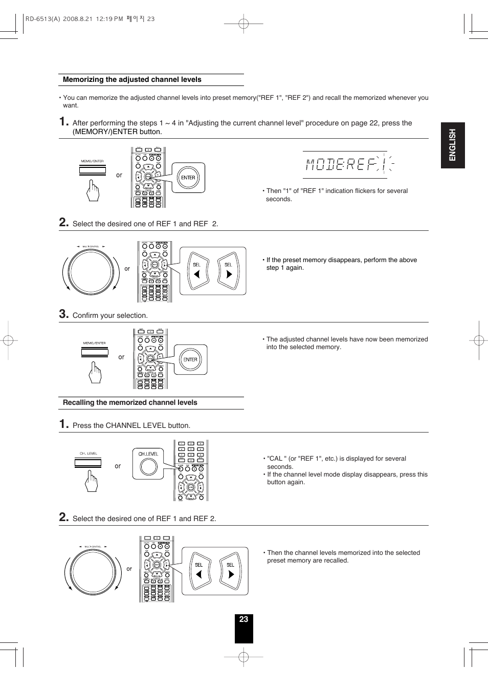 Sherwood RD-6513 User Manual | Page 22 / 44