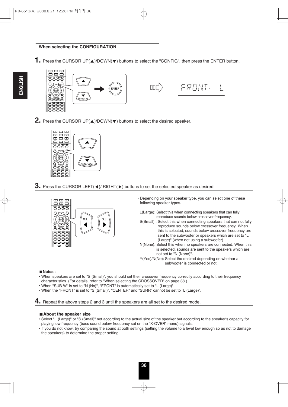 Sherwood RD-6513 User Manual | Page 35 / 44