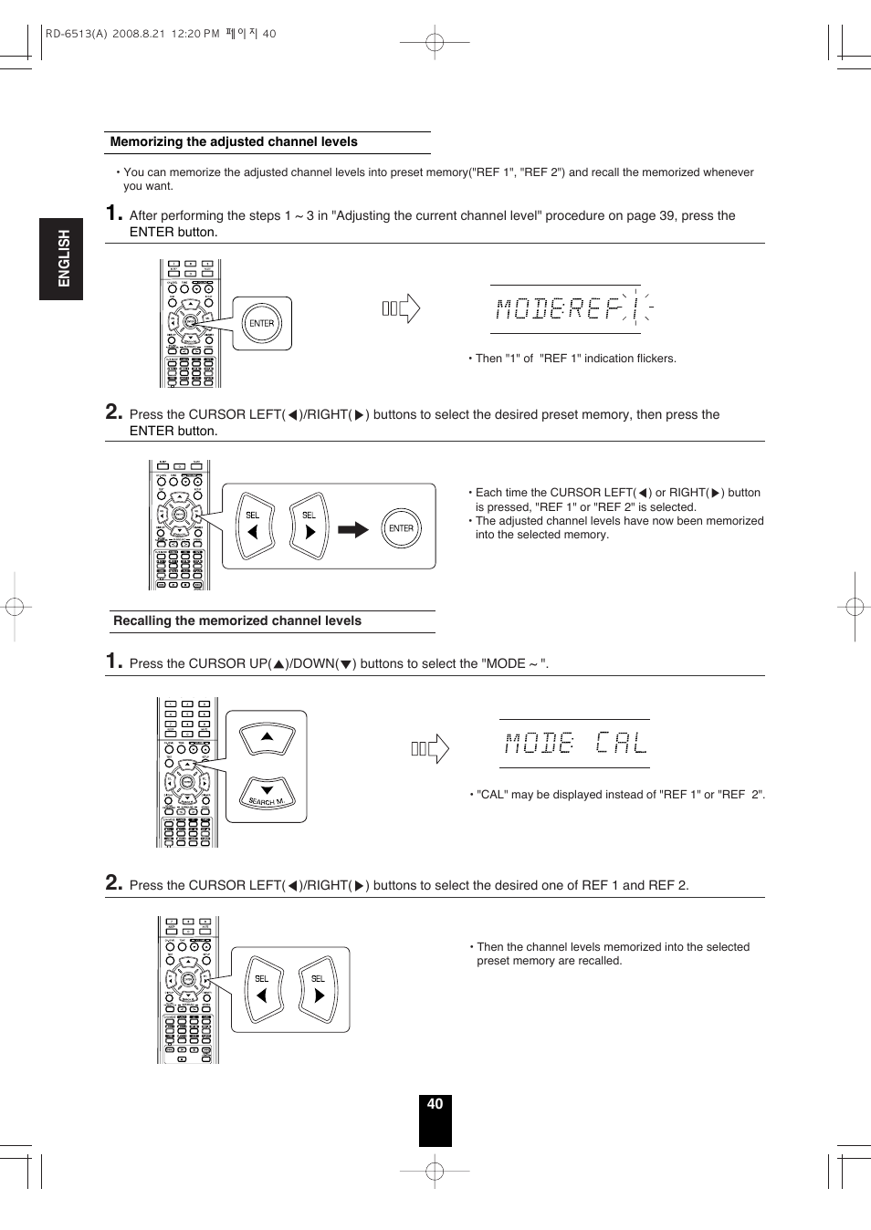 Sherwood RD-6513 User Manual | Page 39 / 44