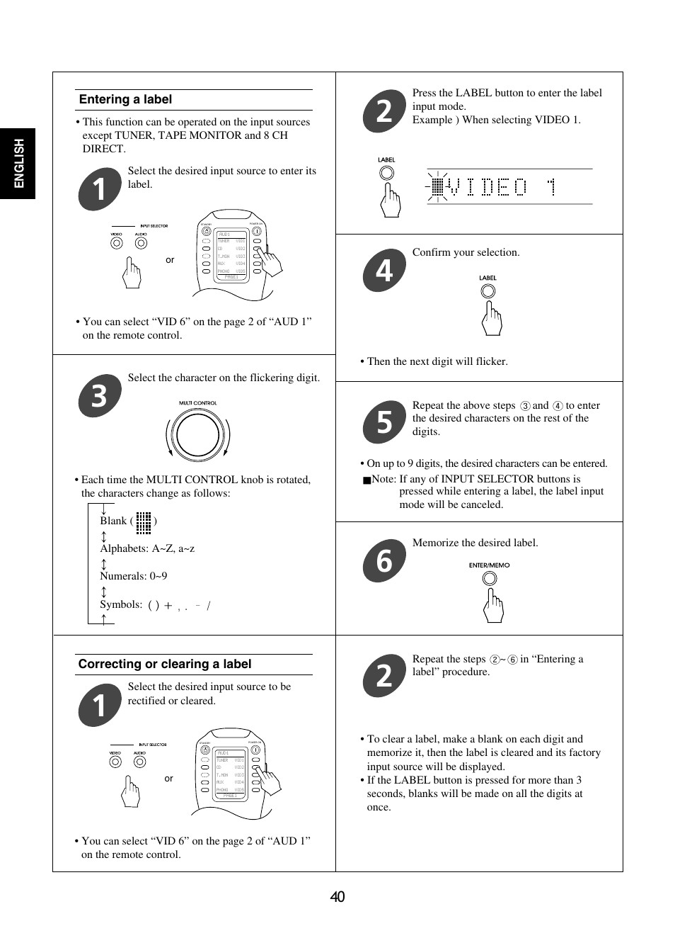 Sherwood P-965 User Manual | Page 40 / 68