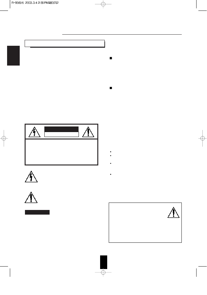 Introduction | Sherwood R-956 User Manual | Page 2 / 35