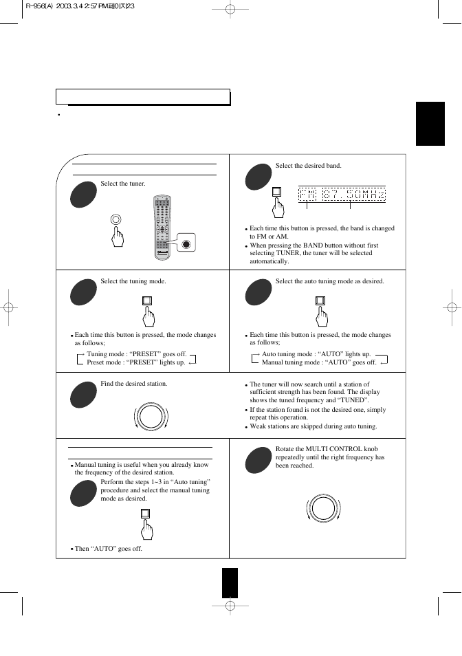Sherwood R-956 User Manual | Page 23 / 35