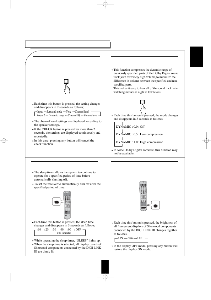 2 9 other functions | Sherwood R-956 User Manual | Page 29 / 35