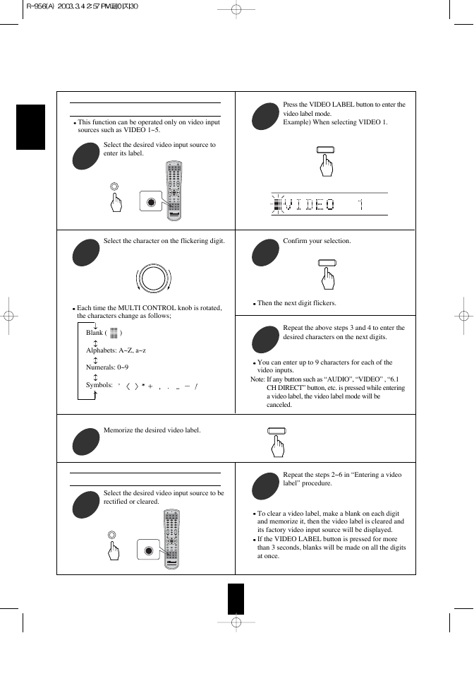 Sherwood R-956 User Manual | Page 30 / 35