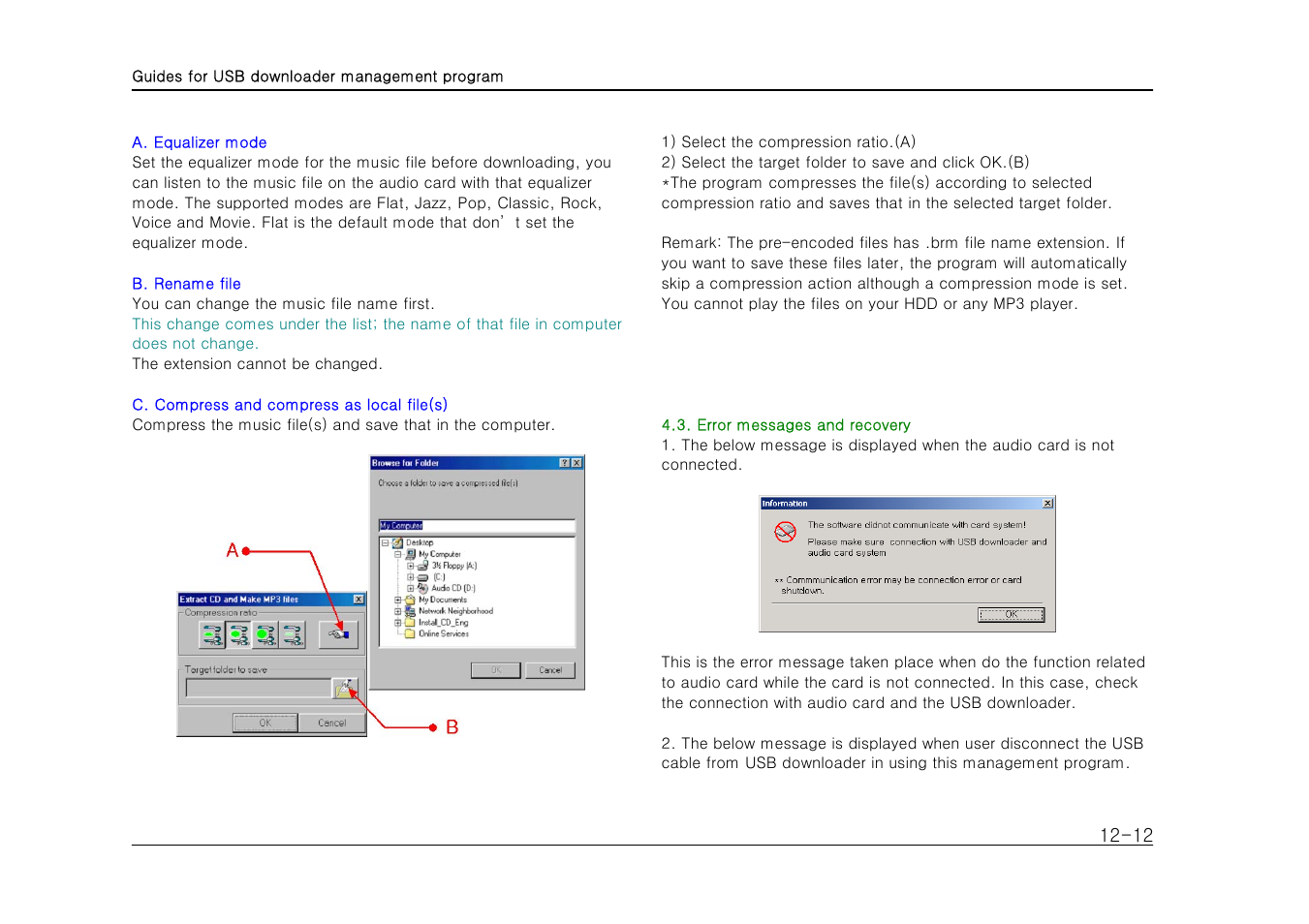 Sherwood LAD-500(R) User Manual | Page 12 / 15