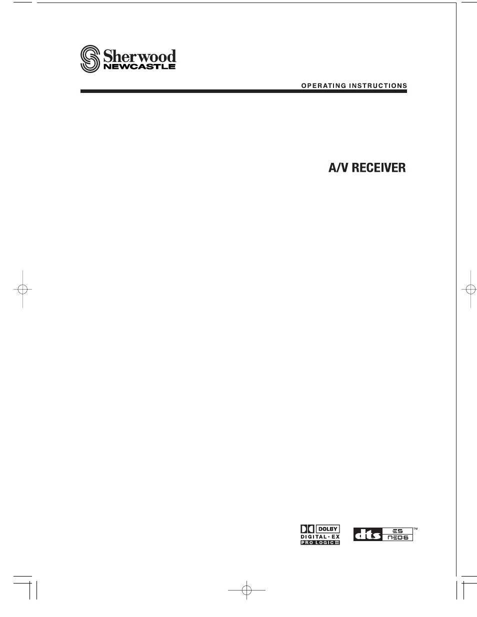 Sherwood R-765 User Manual | 48 pages