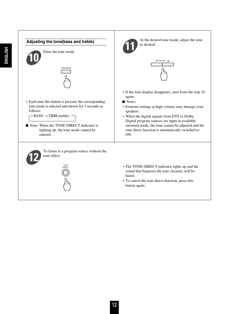 Sherwood RD-6108 User Manual | Page 12 / 25