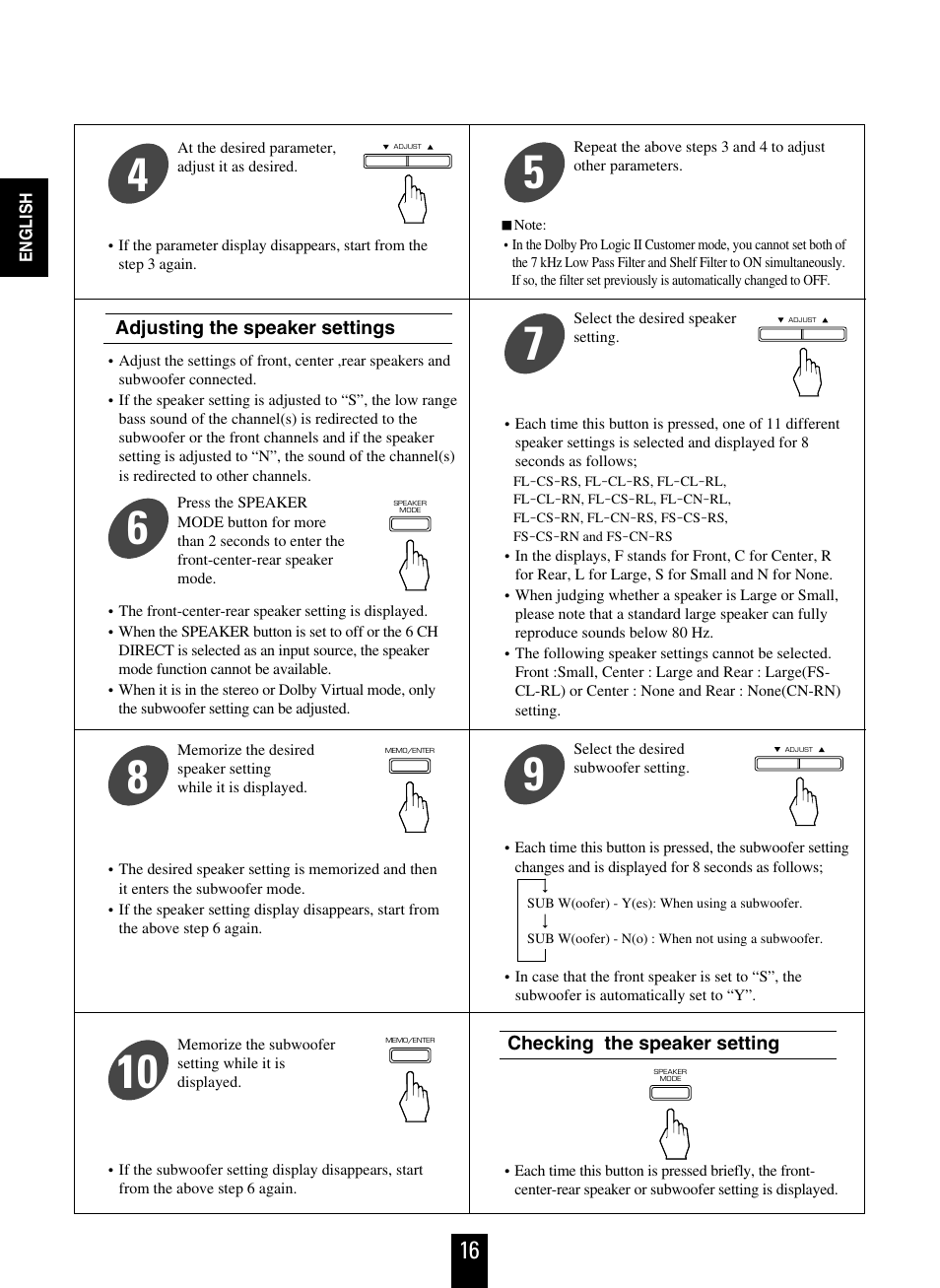 Sherwood RD-6108 User Manual | Page 16 / 25