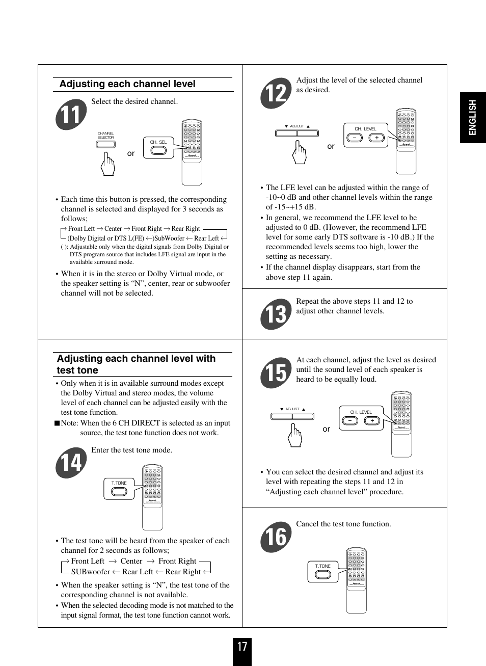 Sherwood RD-6108 User Manual | Page 17 / 25