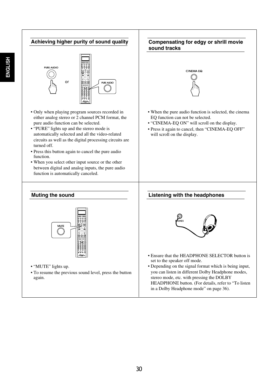 Sherwood R-865 User Manual | Page 30 / 76