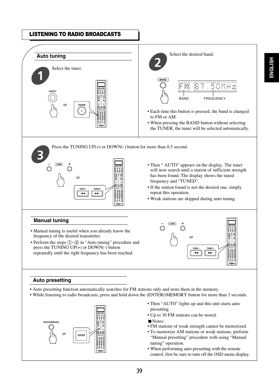 Sherwood R-865 User Manual | Page 39 / 76
