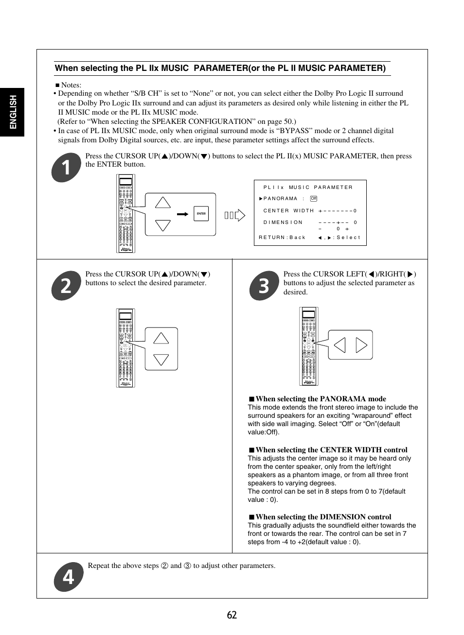 Sherwood R-865 User Manual | Page 62 / 76