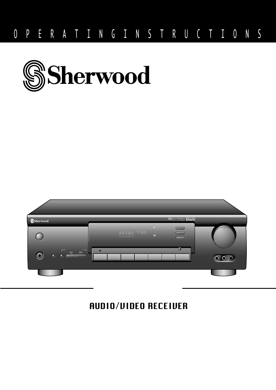 Sherwood RV-4060R User Manual | 13 pages