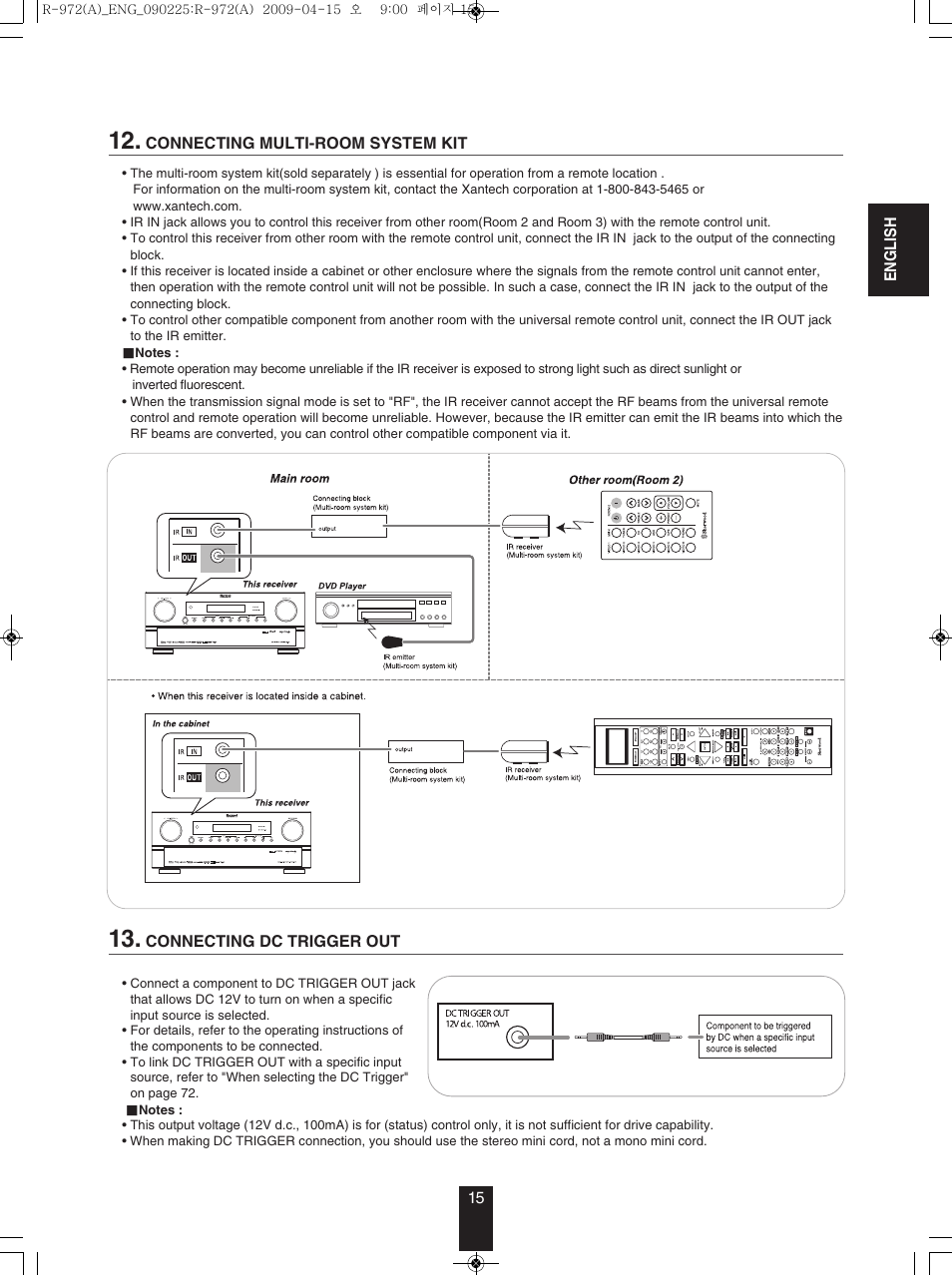 Sherwood Newcastle R-972 User Manual | Page 15 / 92