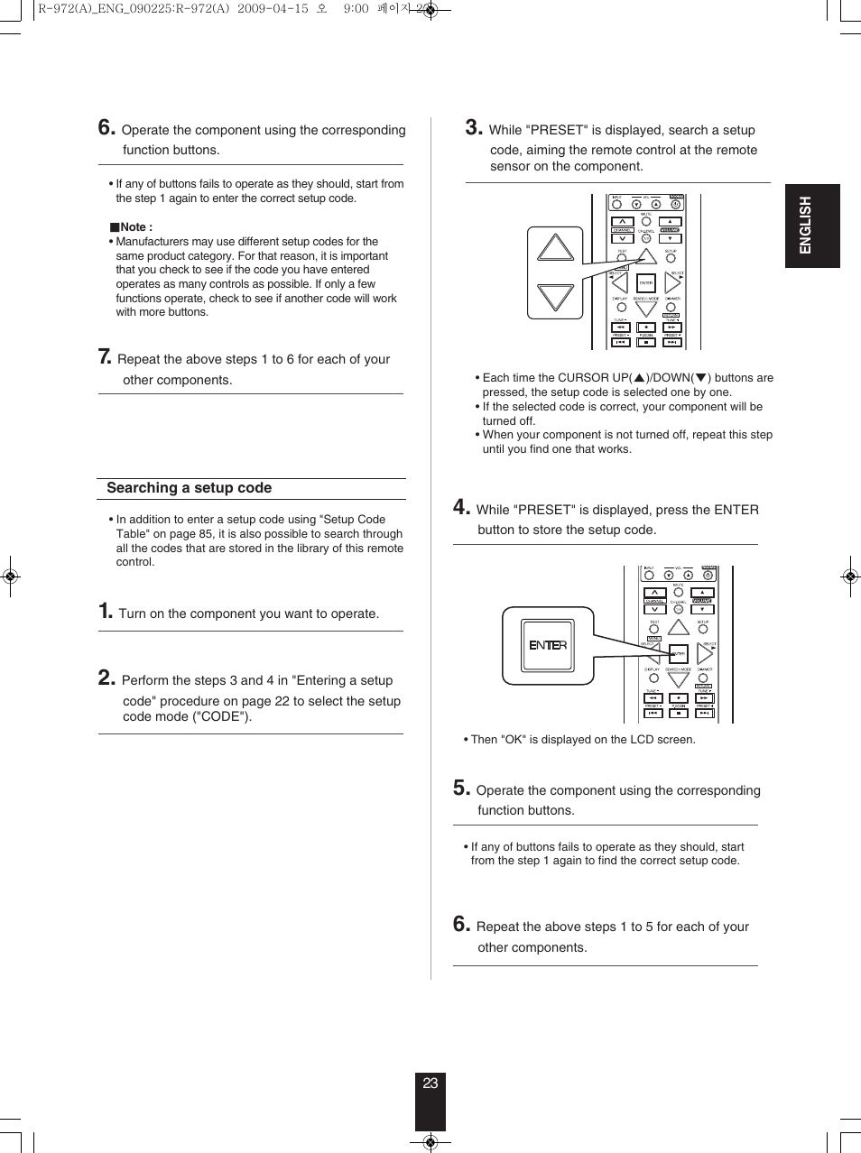 Sherwood Newcastle R-972 User Manual | Page 23 / 92