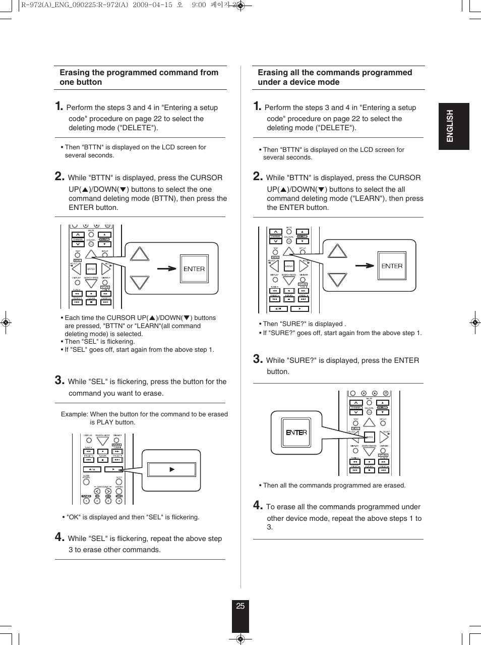 Sherwood Newcastle R-972 User Manual | Page 25 / 92