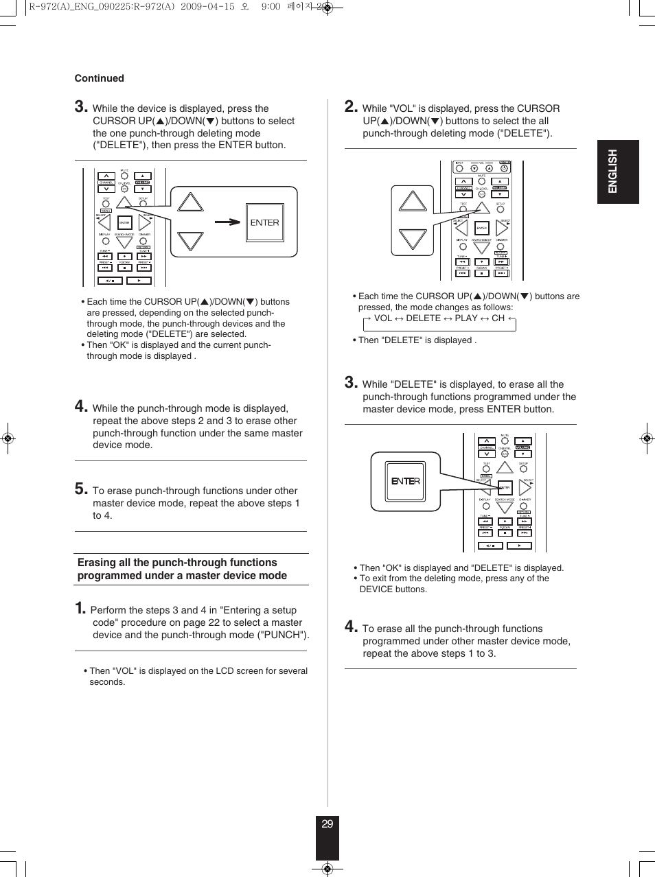 Sherwood Newcastle R-972 User Manual | Page 29 / 92