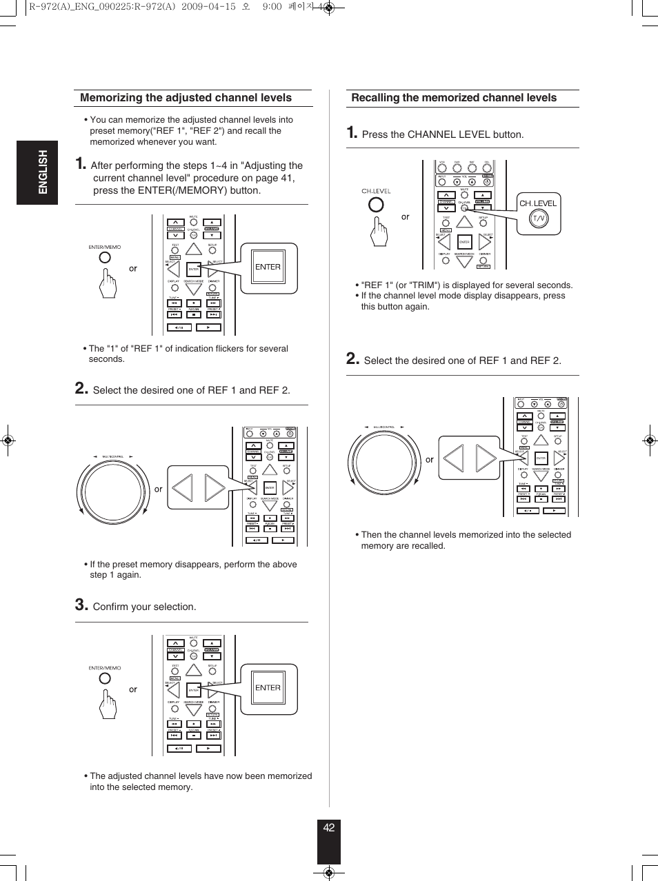 Sherwood Newcastle R-972 User Manual | Page 42 / 92