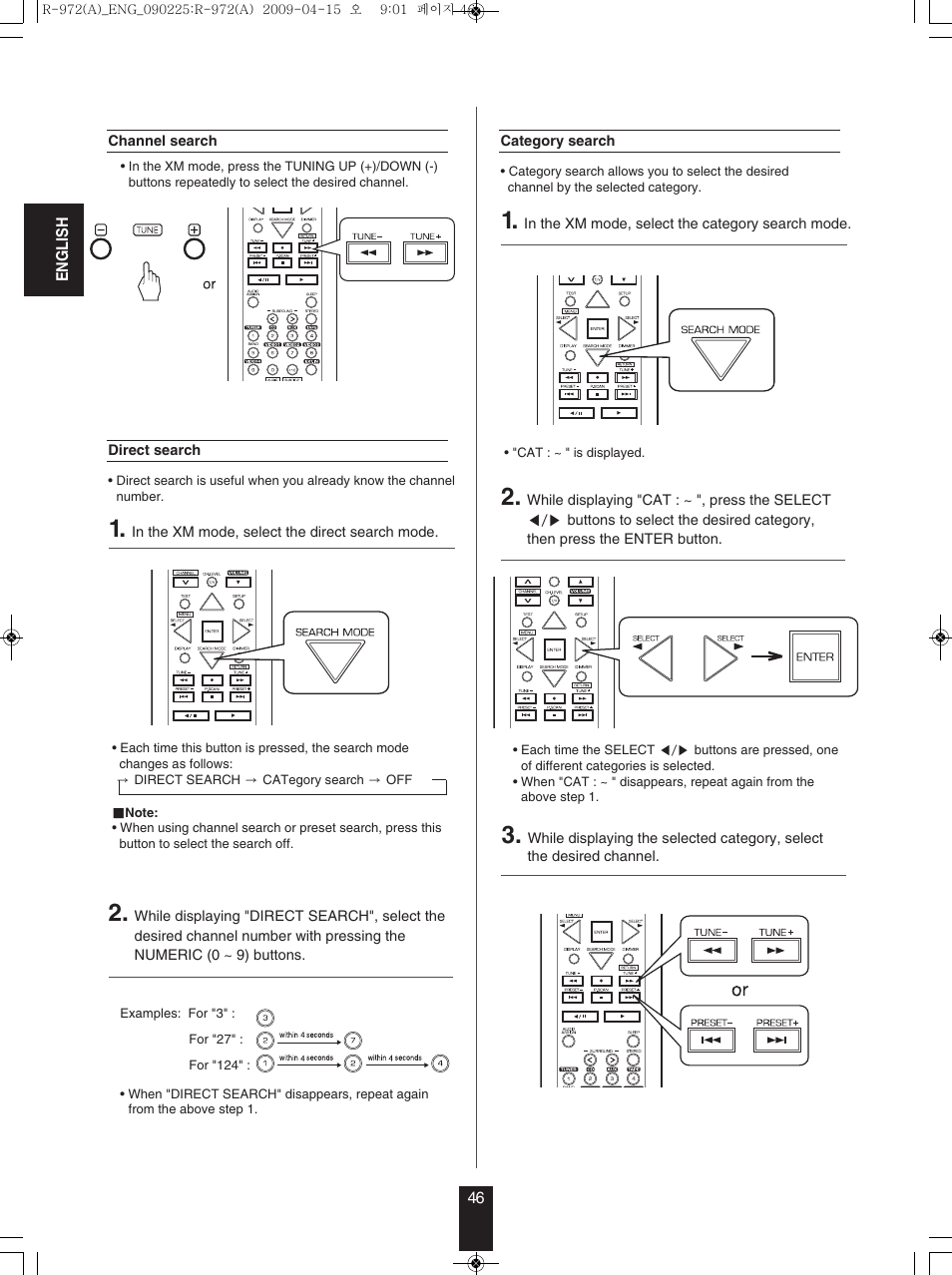 Sherwood Newcastle R-972 User Manual | Page 46 / 92
