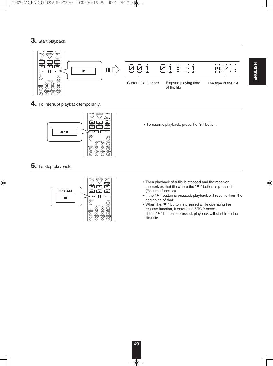 Sherwood Newcastle R-972 User Manual | Page 49 / 92