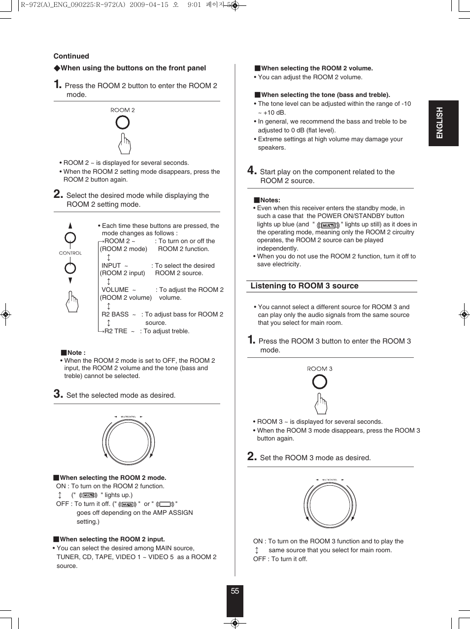 Sherwood Newcastle R-972 User Manual | Page 55 / 92