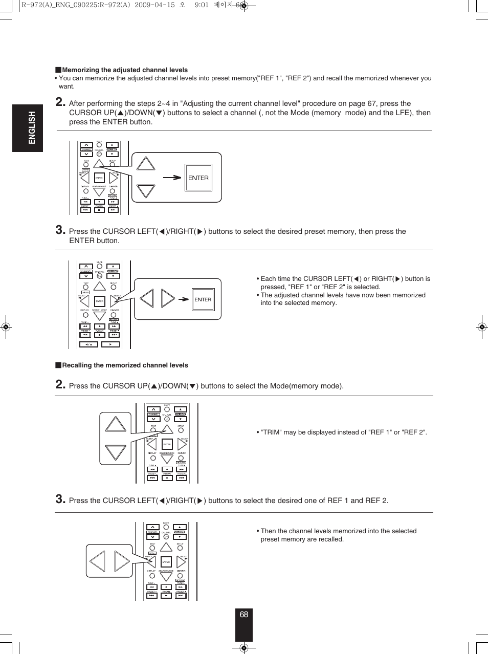 Sherwood Newcastle R-972 User Manual | Page 68 / 92