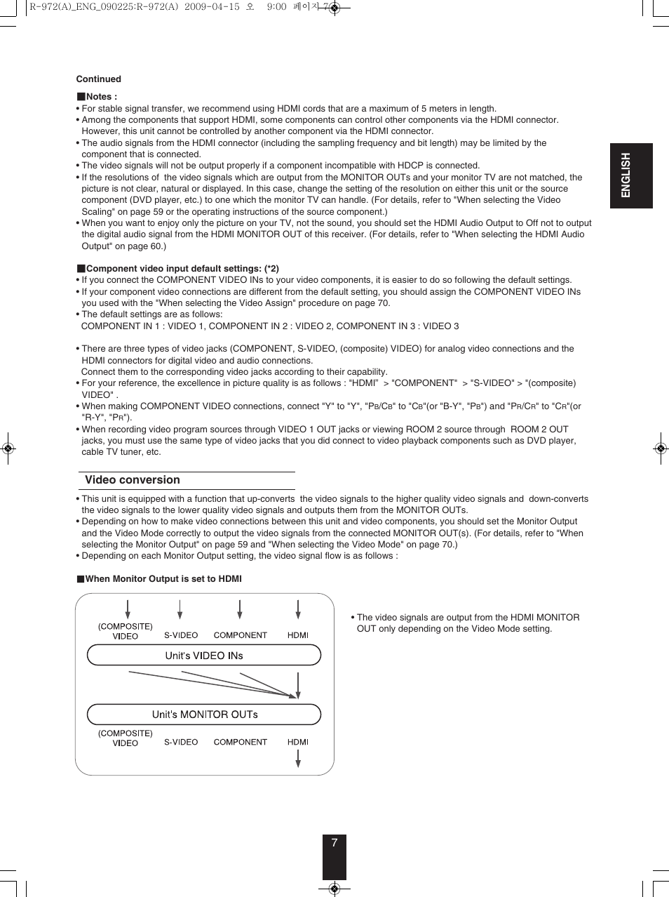 Sherwood Newcastle R-972 User Manual | Page 7 / 92