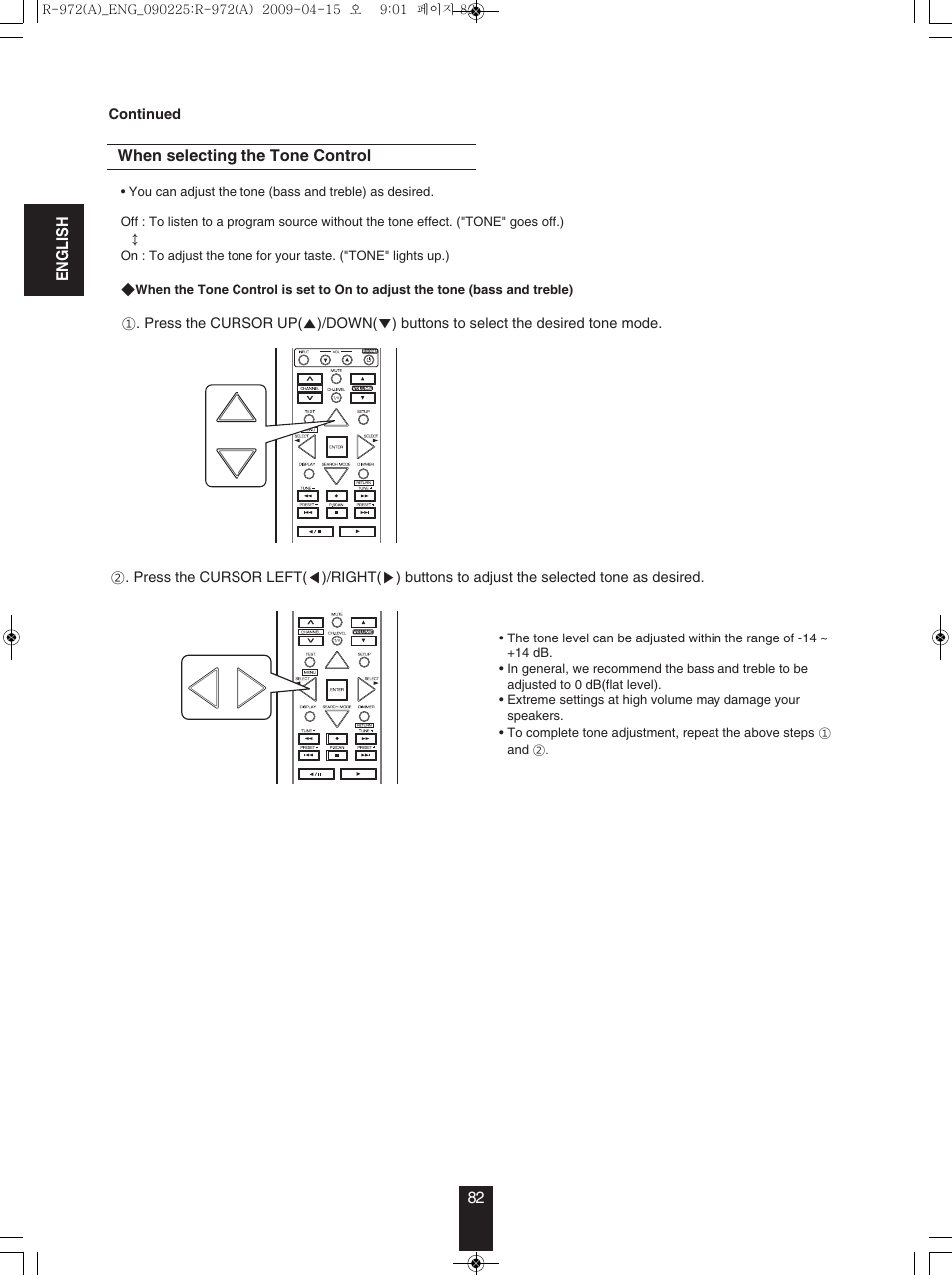 Sherwood Newcastle R-972 User Manual | Page 82 / 92