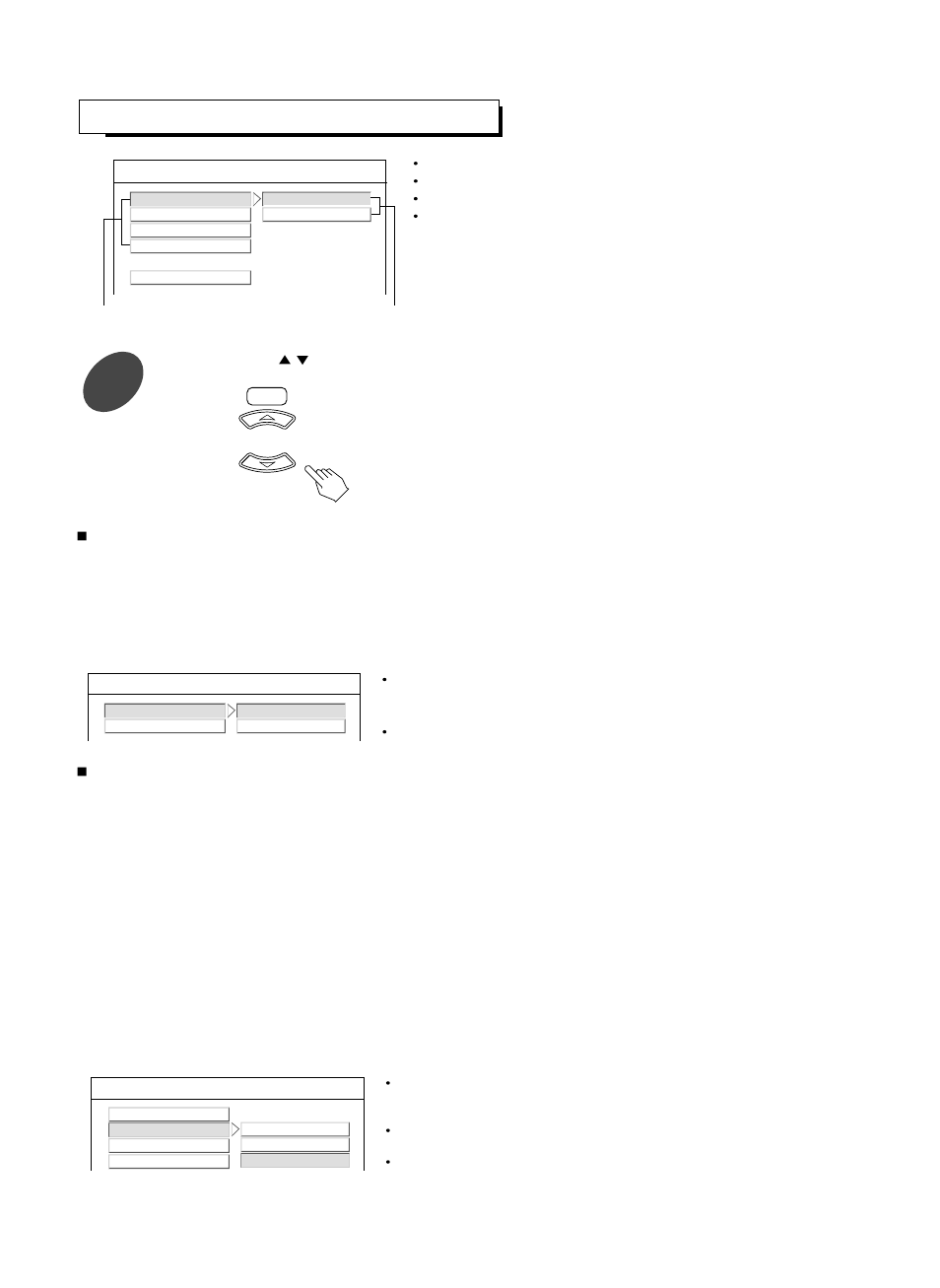 Setting the audio setup | Sherwood SD-860 User Manual | Page 36 / 54