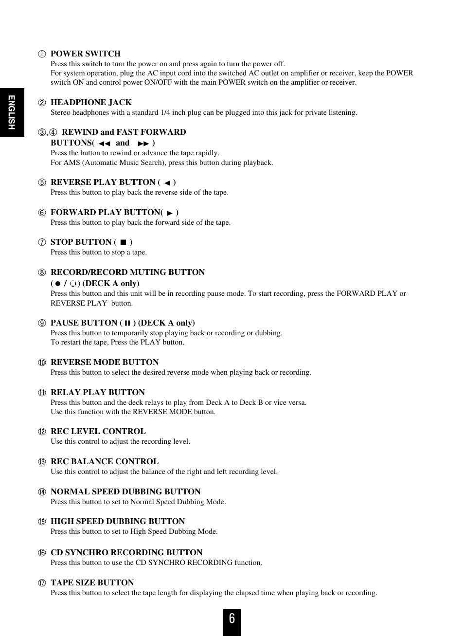 Sherwood D-480 User Manual | Page 6 / 20