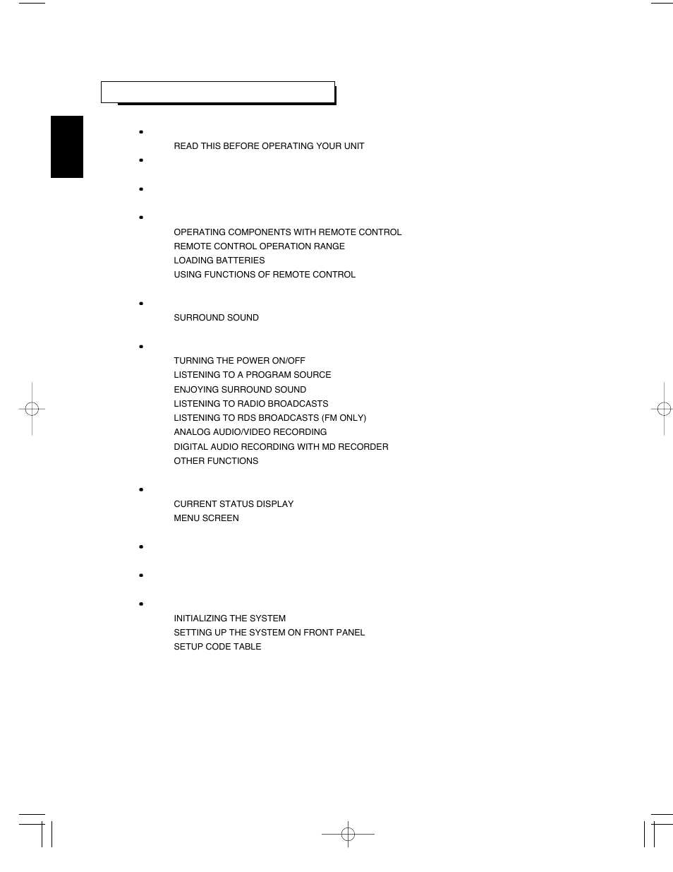 Sherwood R-903R User Manual | Page 4 / 51