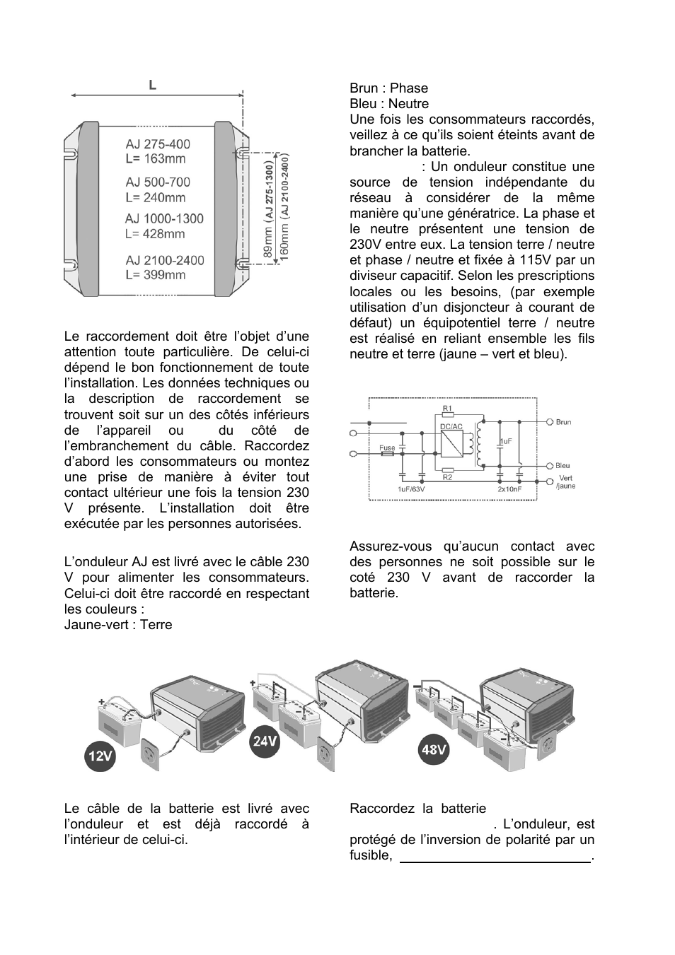 Studer Innotec AJ SERIES User Manual | Page 18 / 24