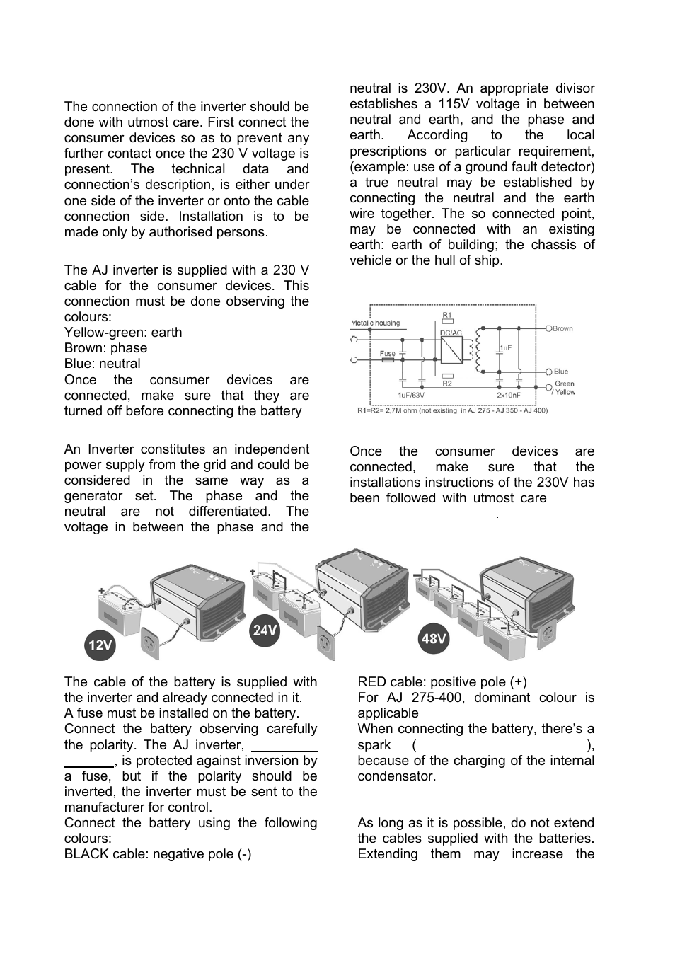 Studer Innotec AJ SERIES User Manual | Page 4 / 24