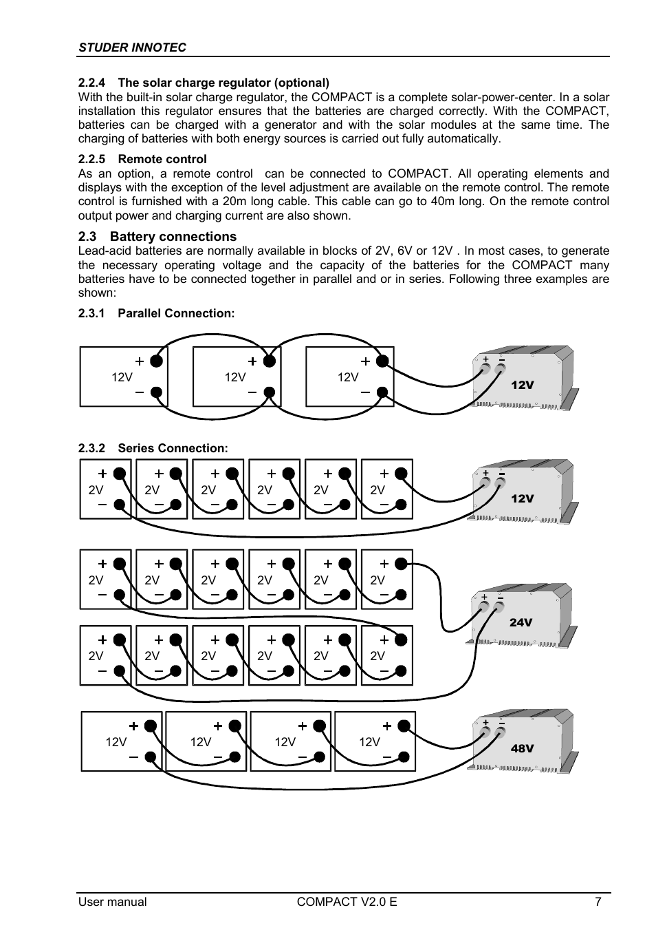 Studer Innotec C3548 COMPACT User Manual | Page 7 / 23