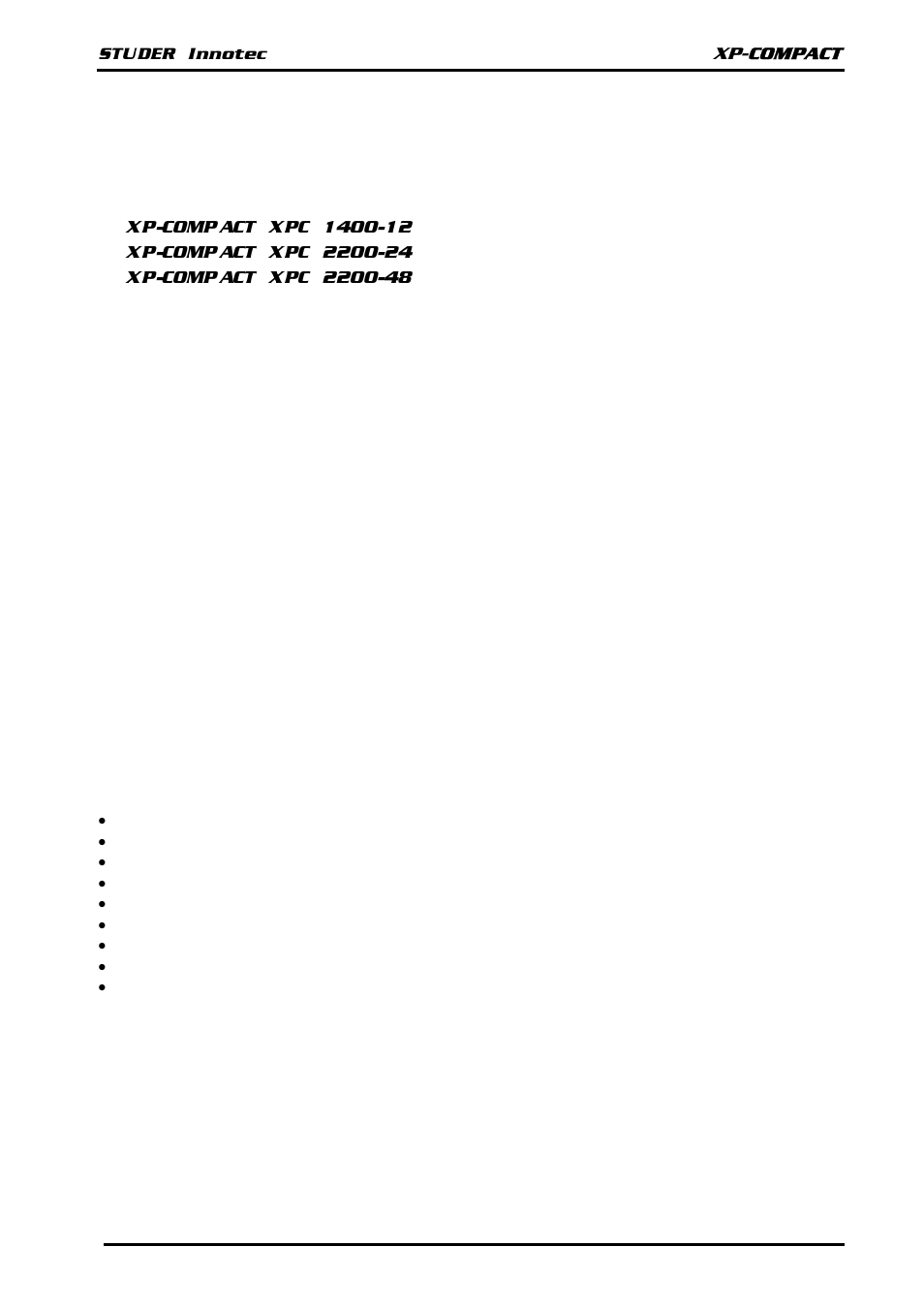 1 general information | Studer Innotec XPC 2200-48 User Manual | Page 4 / 23