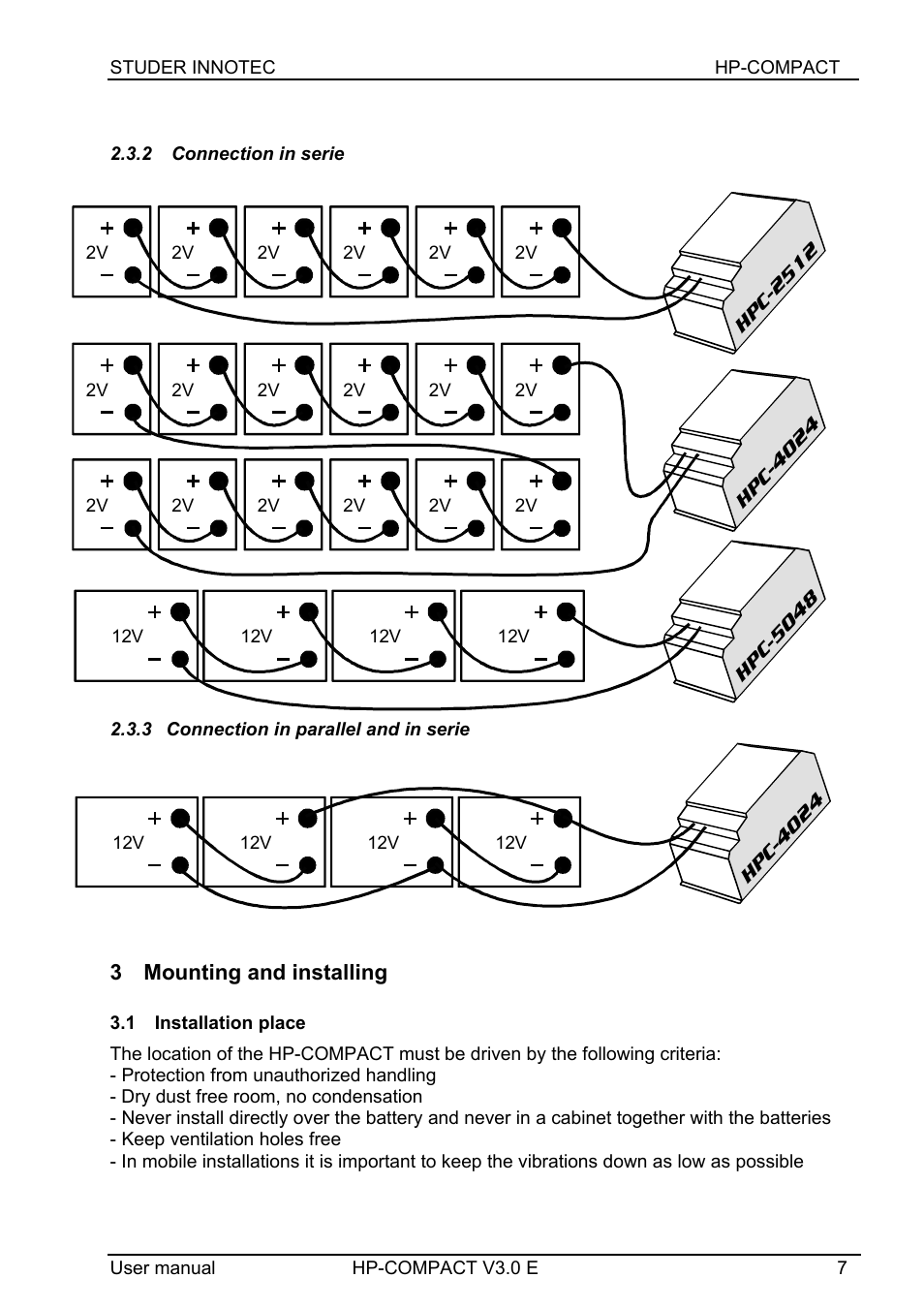 Studer Innotec HPC4024 User Manual | Page 7 / 25
