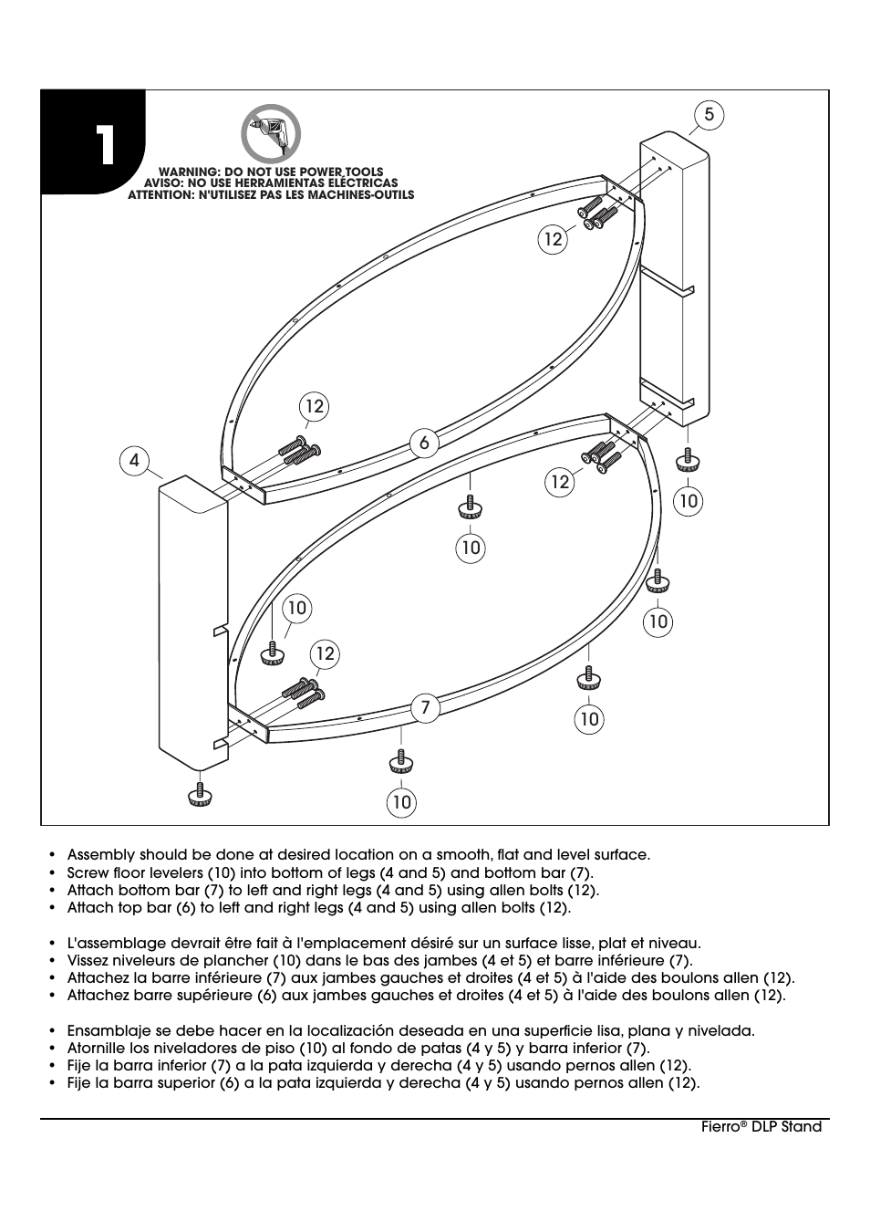 Studio RTA Fierro 402875 User Manual | Page 7 / 14