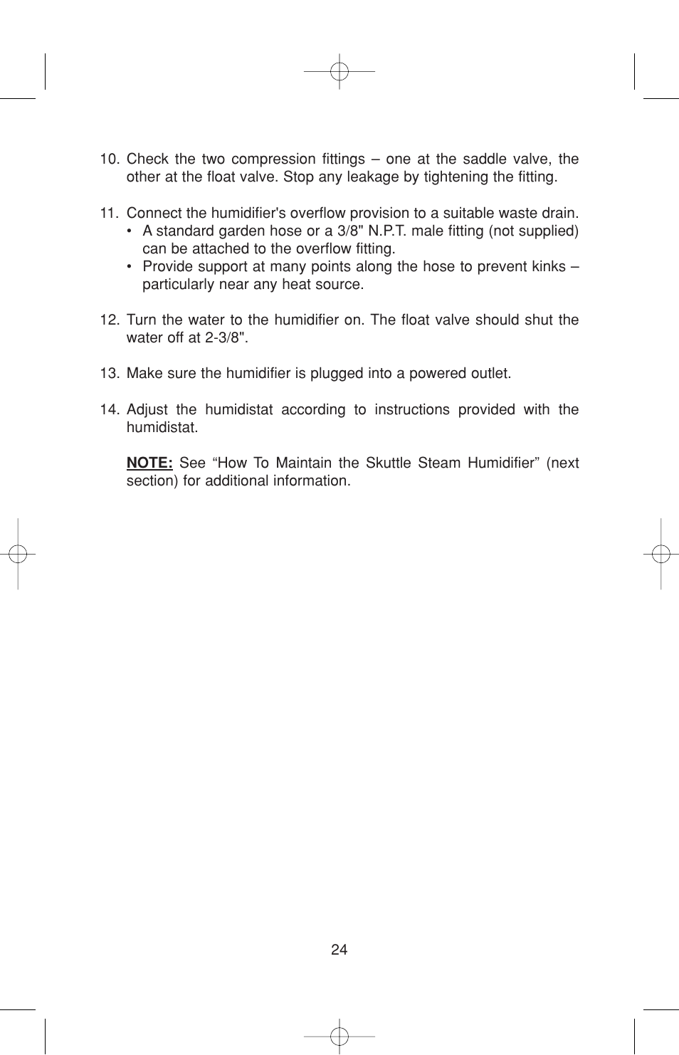 Skuttle Indoor Air Quality Products 60-2 User Manual | Page 24 / 40