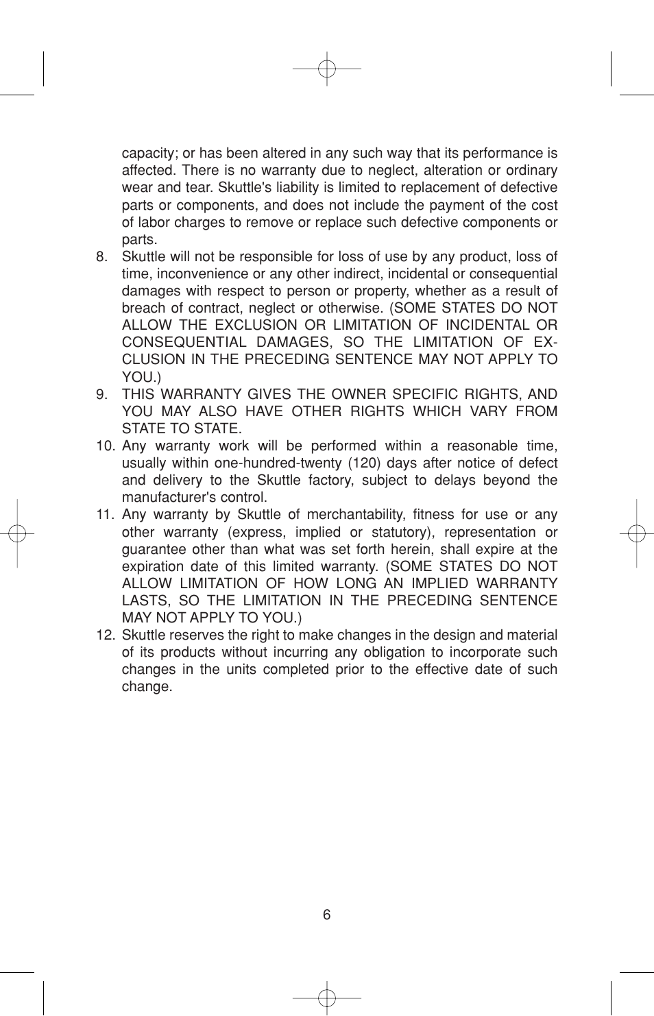 Skuttle Indoor Air Quality Products 60-2 User Manual | Page 6 / 40
