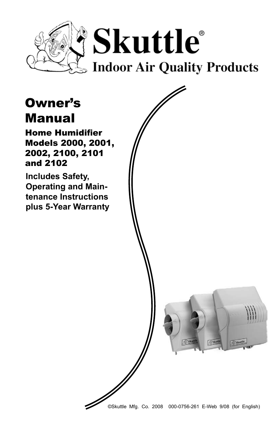 Skuttle Indoor Air Quality Products 2000 User Manual | 18 pages